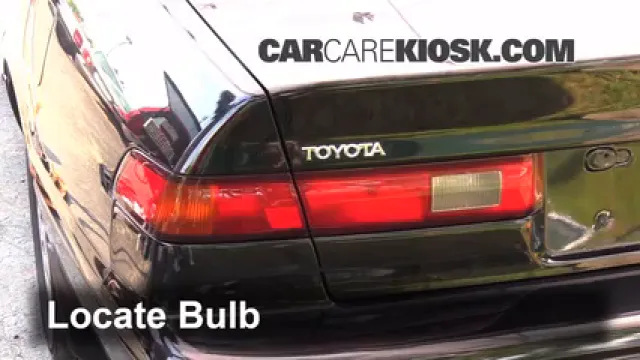 1998 Toyota Camry XLE 3.0L V6 Luces Luz de freno (reemplazar foco)